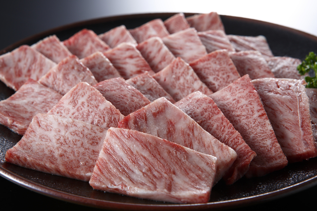 ブランド牛の焼肉用ヒレ肉